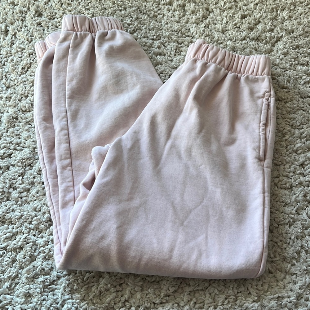 pink brandy sweatpants